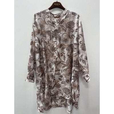 Marta - Lucca Shirt - Brown - Onesize