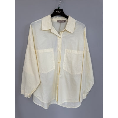 Marta - Cecilie Shirt - Yellow6224 - Onesize