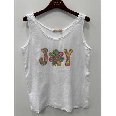 Marta - Line Top - White