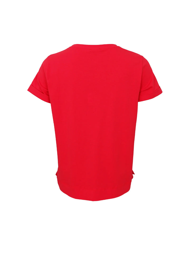 Black Colour - May SS T-shirt - Red