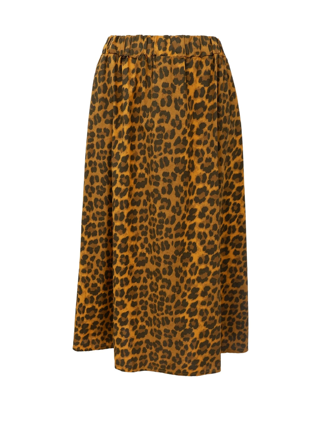 Black Colour - Abbie Skirt - Mustard Leo