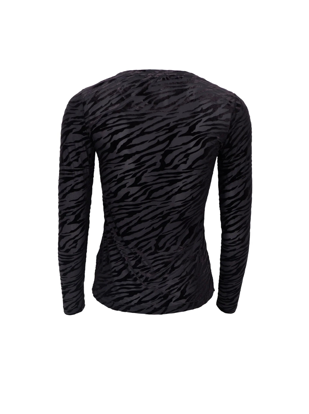 Black Colour - Zenia mesh - Black