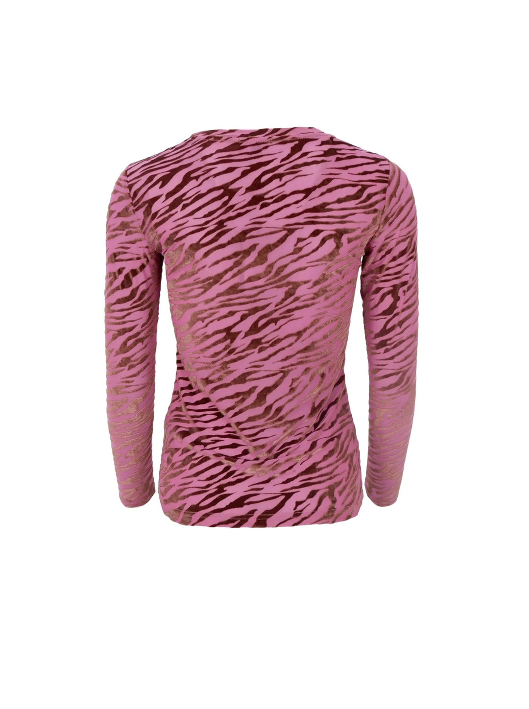 Black Colour - zenia mesh - Berry rose