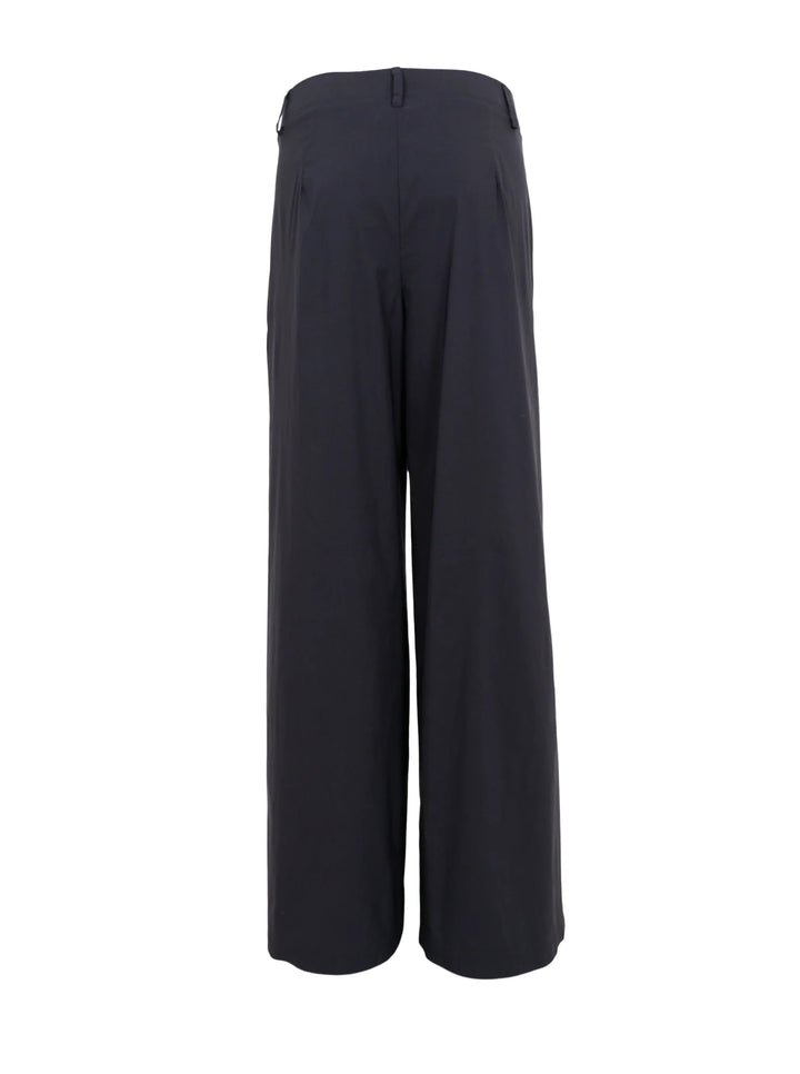 Black Colour - Davina Wideleg Pants - Black