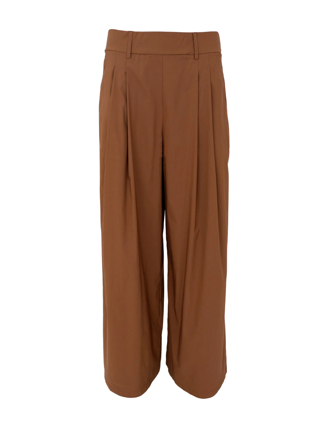 Black Colour - Davina Wideleg Bukser - Hazelnut Brown