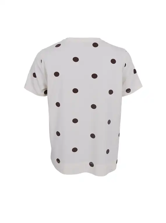 Black Colour - Zelda S/S T-shirt - Coffee Dot