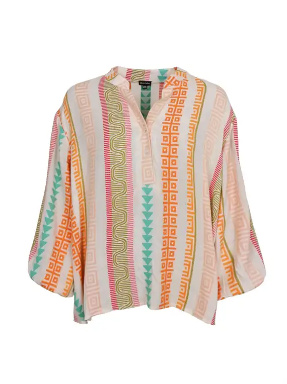 Black colour - BCKOS - Bluse - Orange - One size