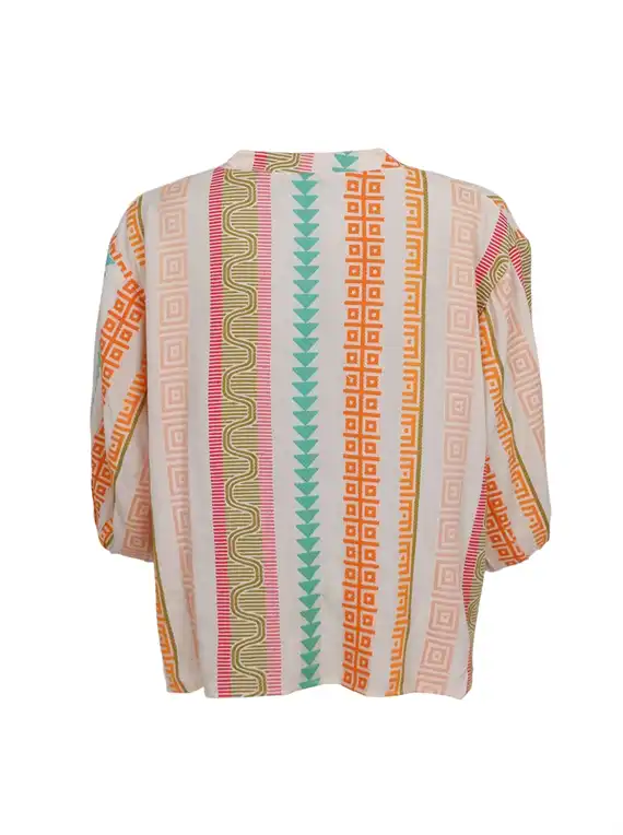 Black colour - BCKOS - Bluse - Orange - One size