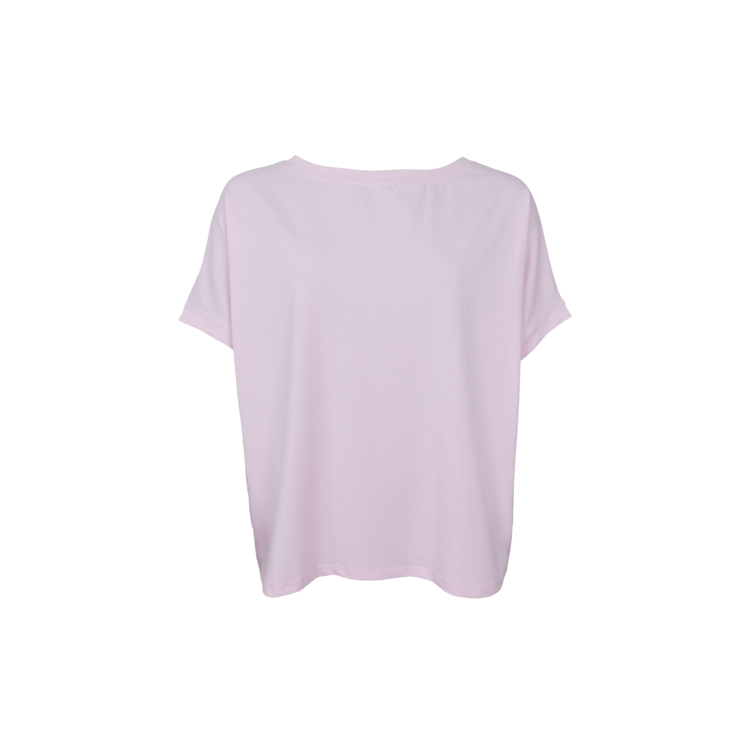 Black Colour - May Loose Bluse - Baby Rose