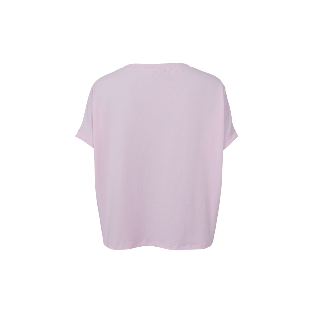 Black Colour - May Loose Bluse - Baby Rose