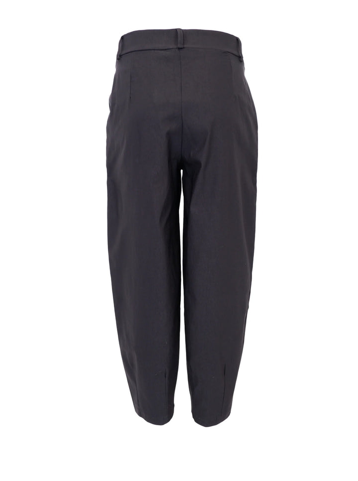 Black Colour - Beverly Barrel Bukser - Steel Grey