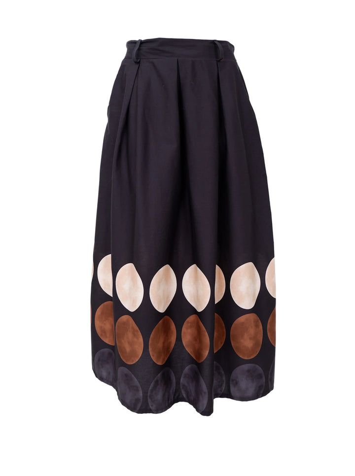 Black Colour - Paris skirt - Black