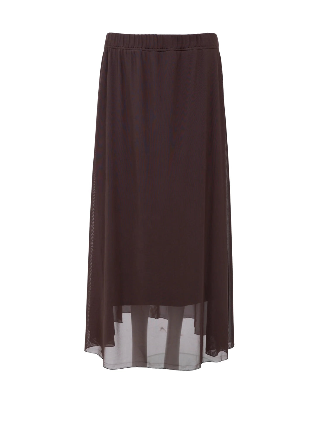 Black Colour - Annie Mesh Nederdel - Coffee