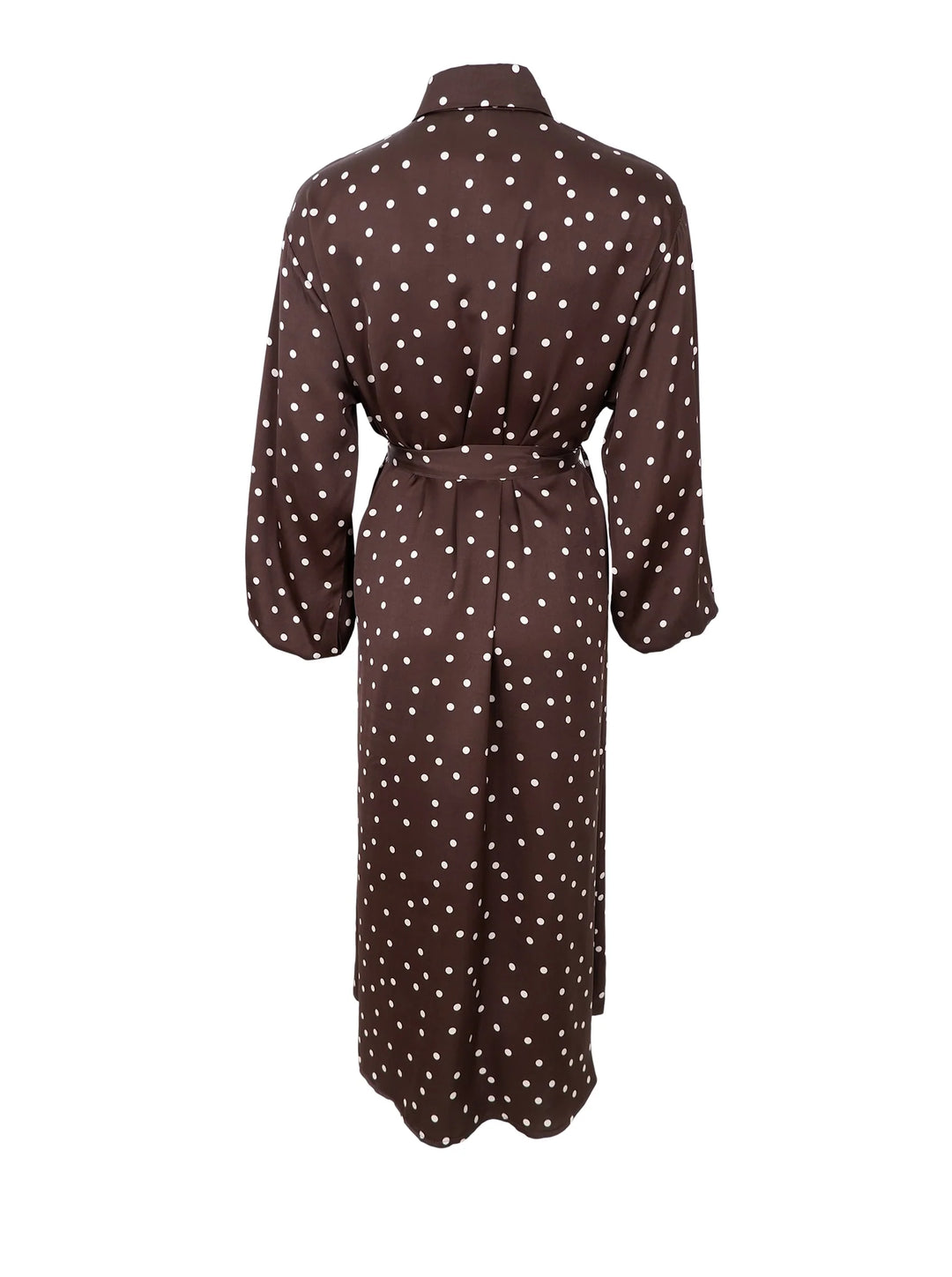 Black Colour - Valery Dress - Coffee