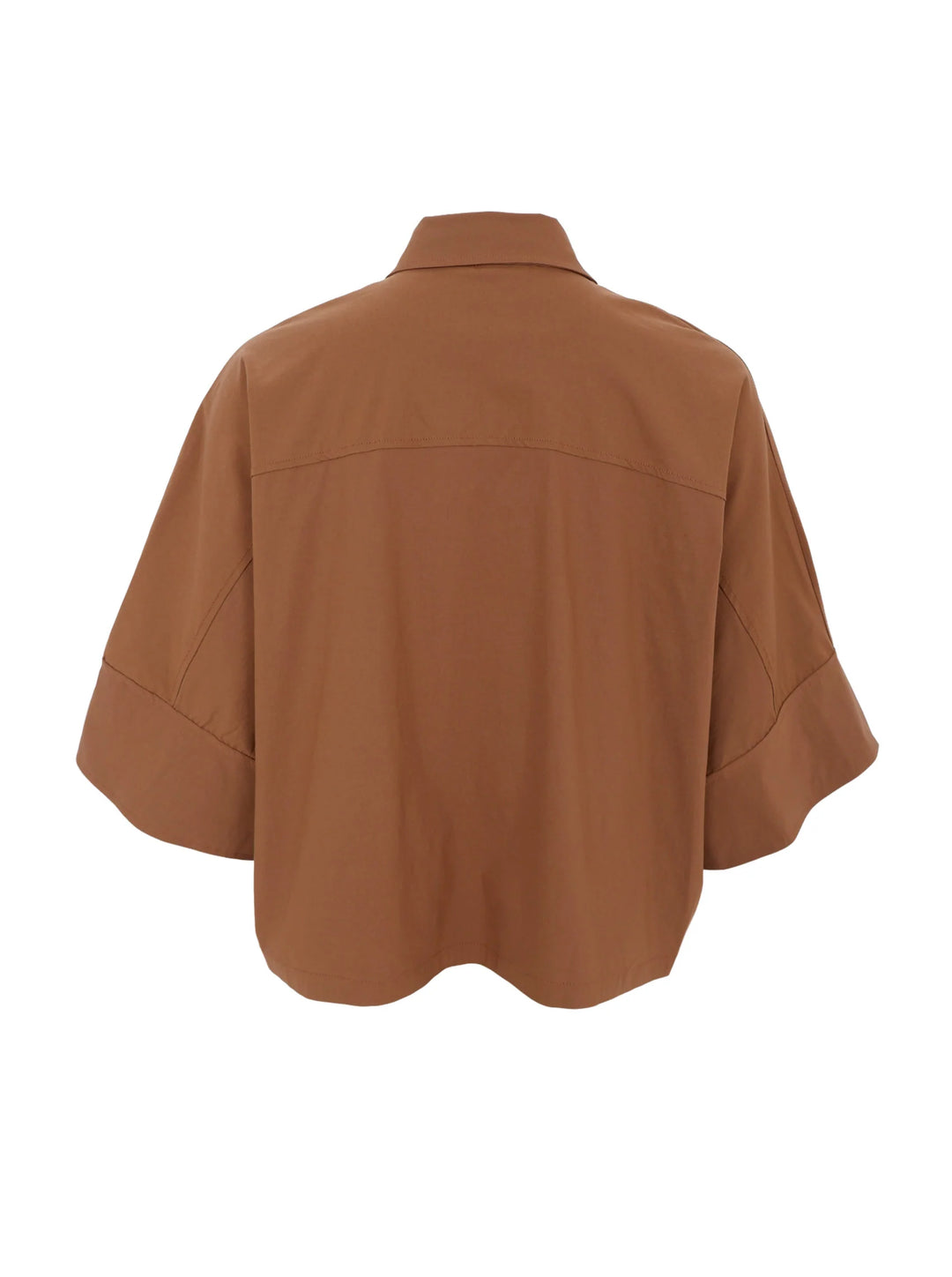Black Colour - Davina Loose Skjorte - Hazelnut Brown - Onesize