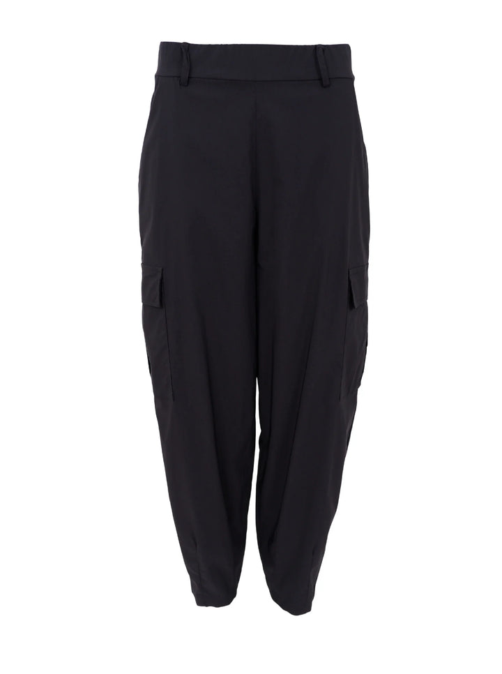 Black Colour - Davina Barrel Cargo Bukser - Black