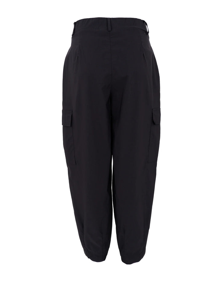 Black Colour - Davina Barrel Cargo Bukser - Black