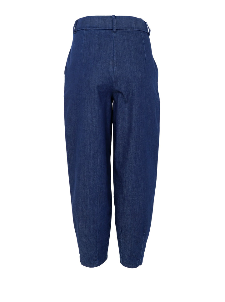 Black Colour - Denice Denim Barrel - Denim