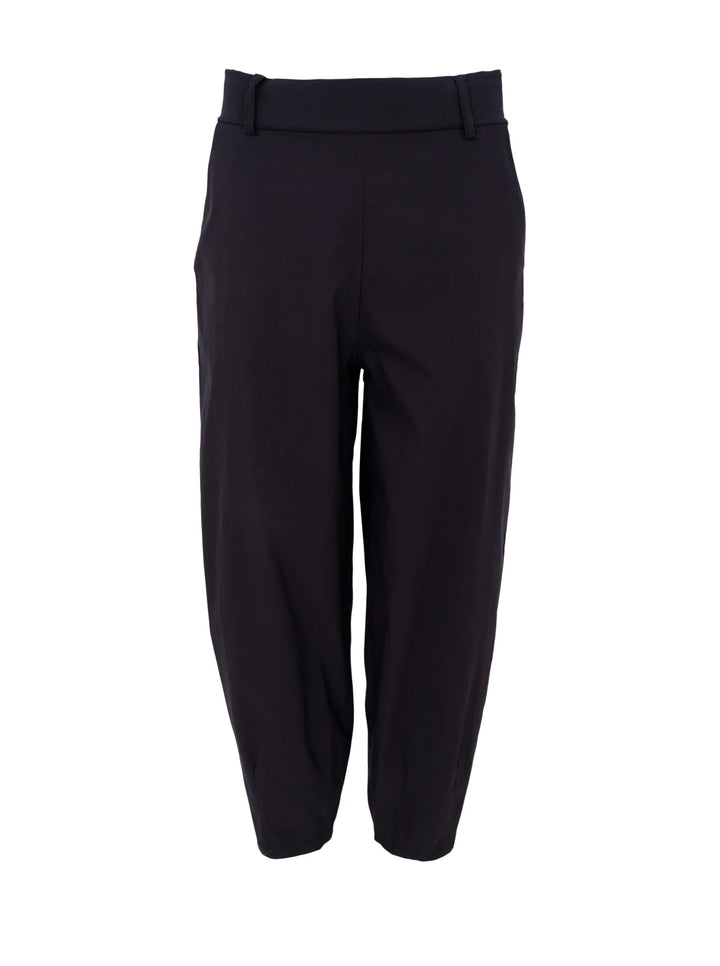 Black Colour - Beate Barrel Pants - Black