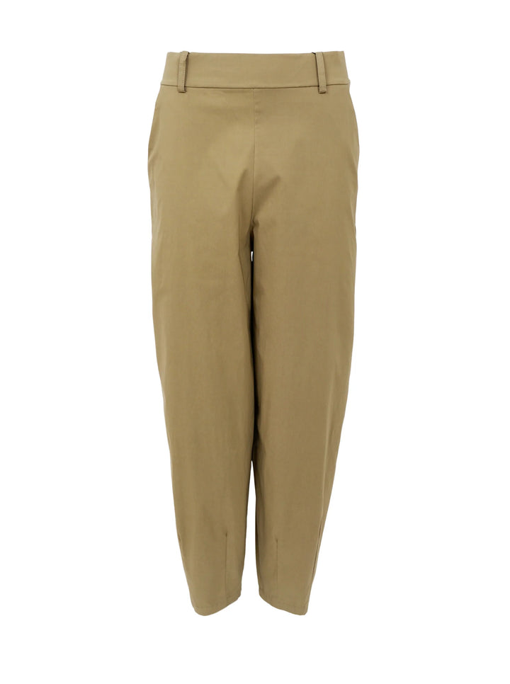 Black Colour - Beate Barrel Bukser - Olive