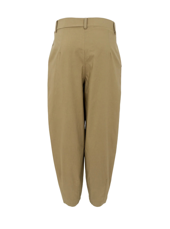 Black Colour - Beate Barrel Bukser - Olive