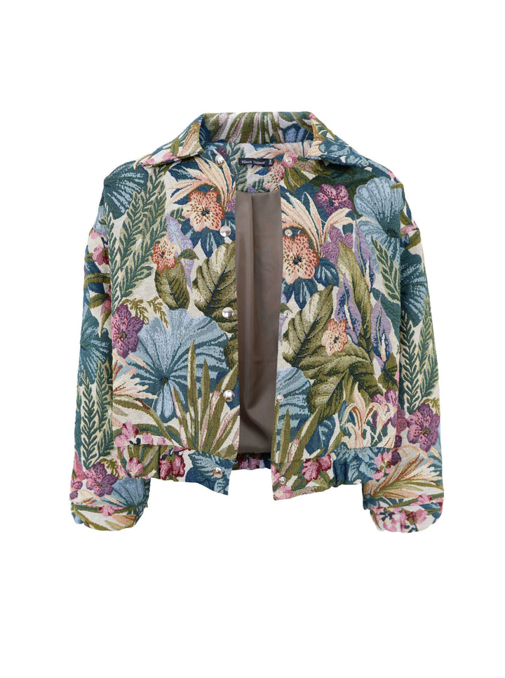 Black Colour - Jungle Bomber Jacket - Olive