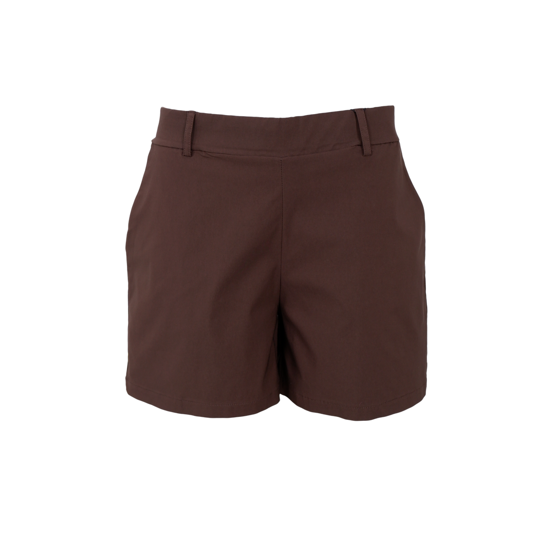 Black Colour - Beate Shorts - Coffee