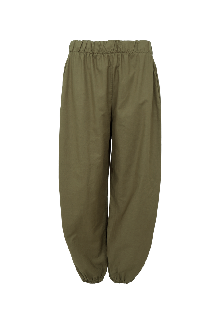 Black Colour - Aya Balloon Pant - Army