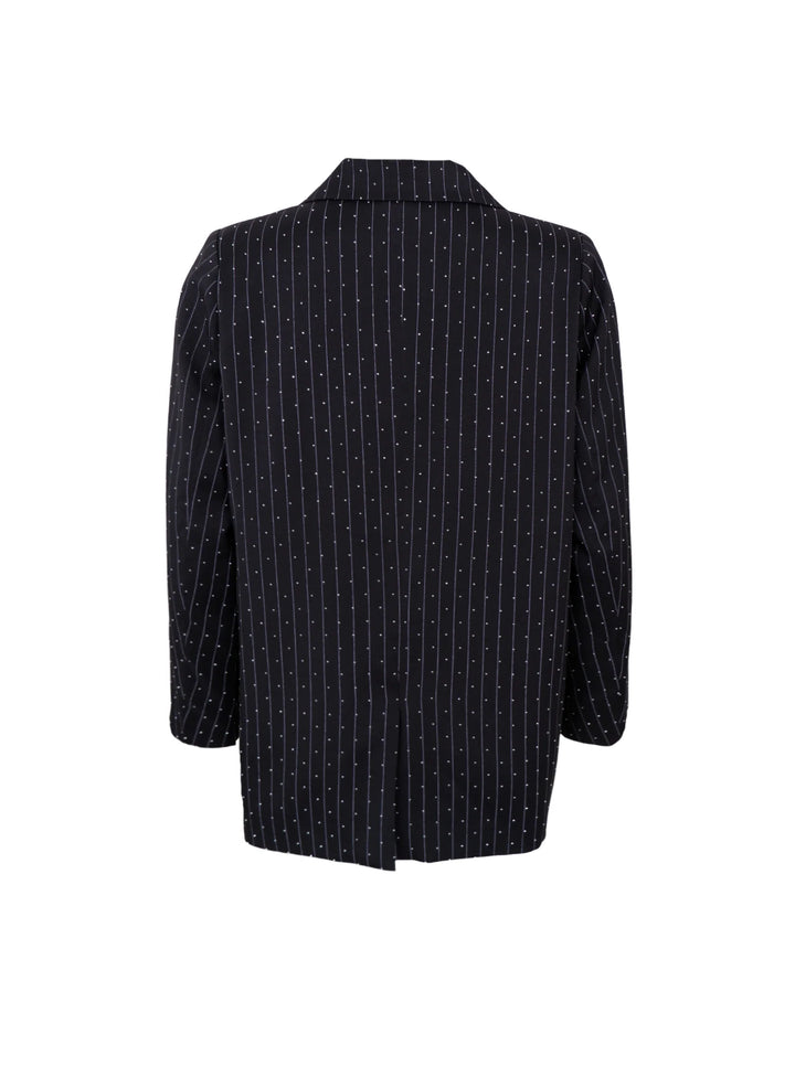 Black Colour - Angelica Strass Blazer - Black