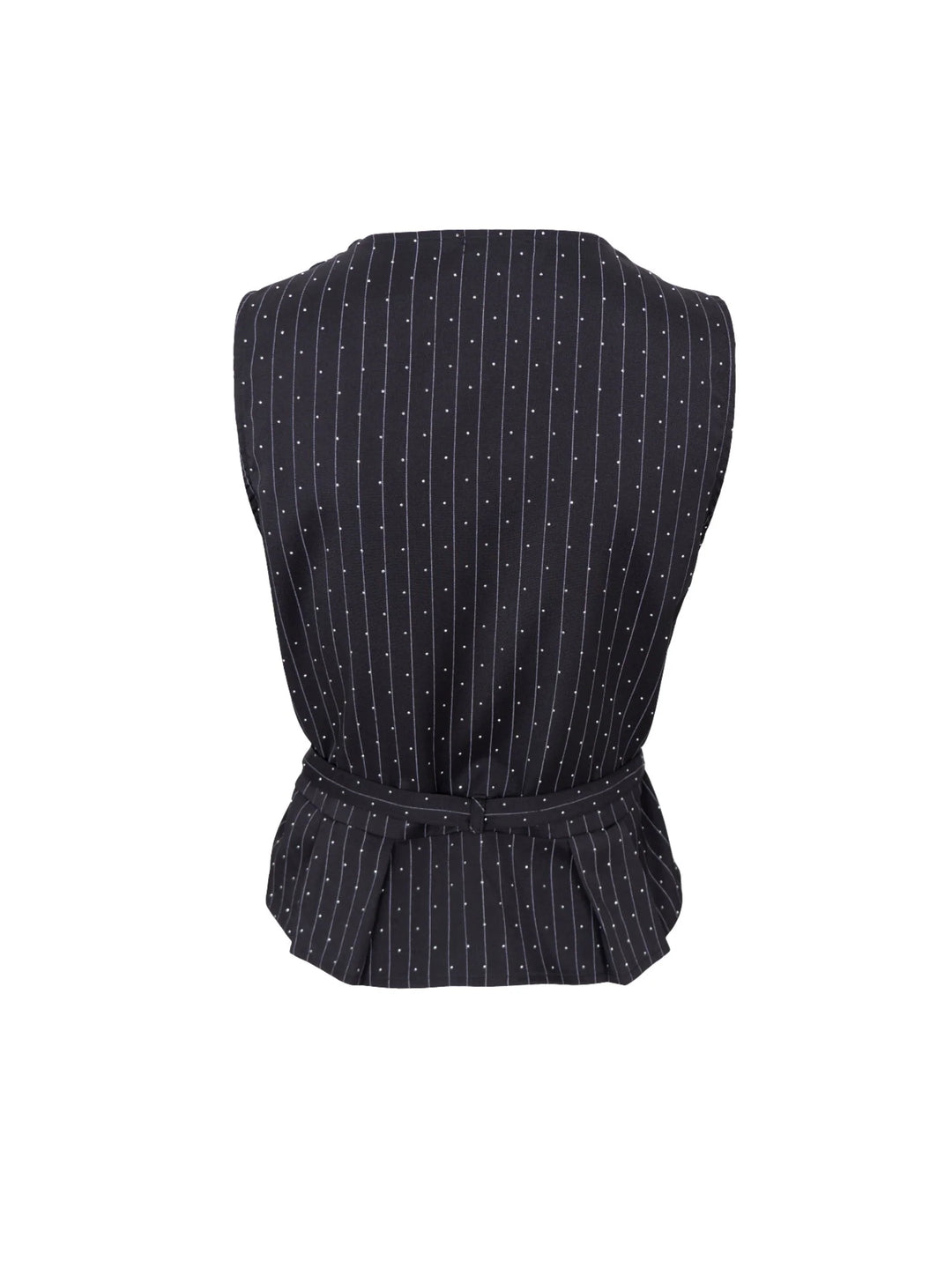Black Colour - Angelica Strass Vest - Black