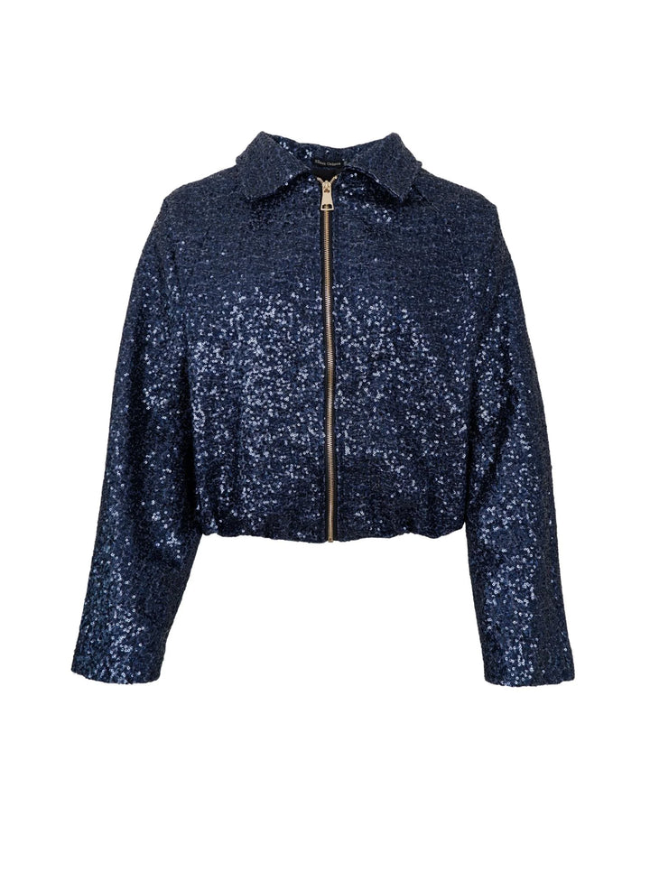 Black Colour - Gary Bomber Jakke - Navy