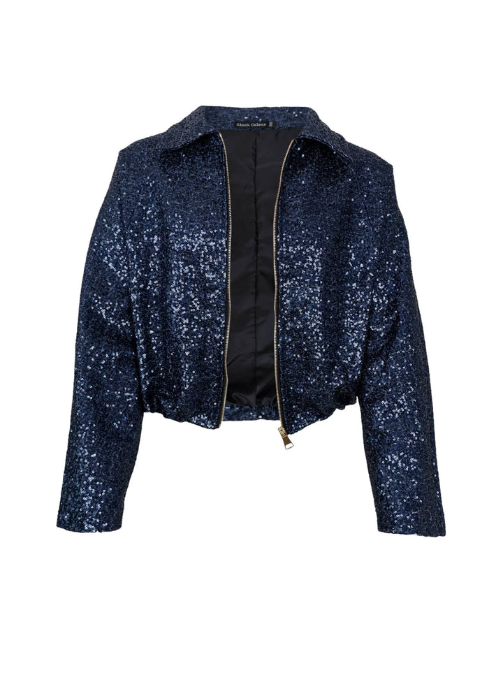 Black Colour - Gary Bomber Jakke - Navy