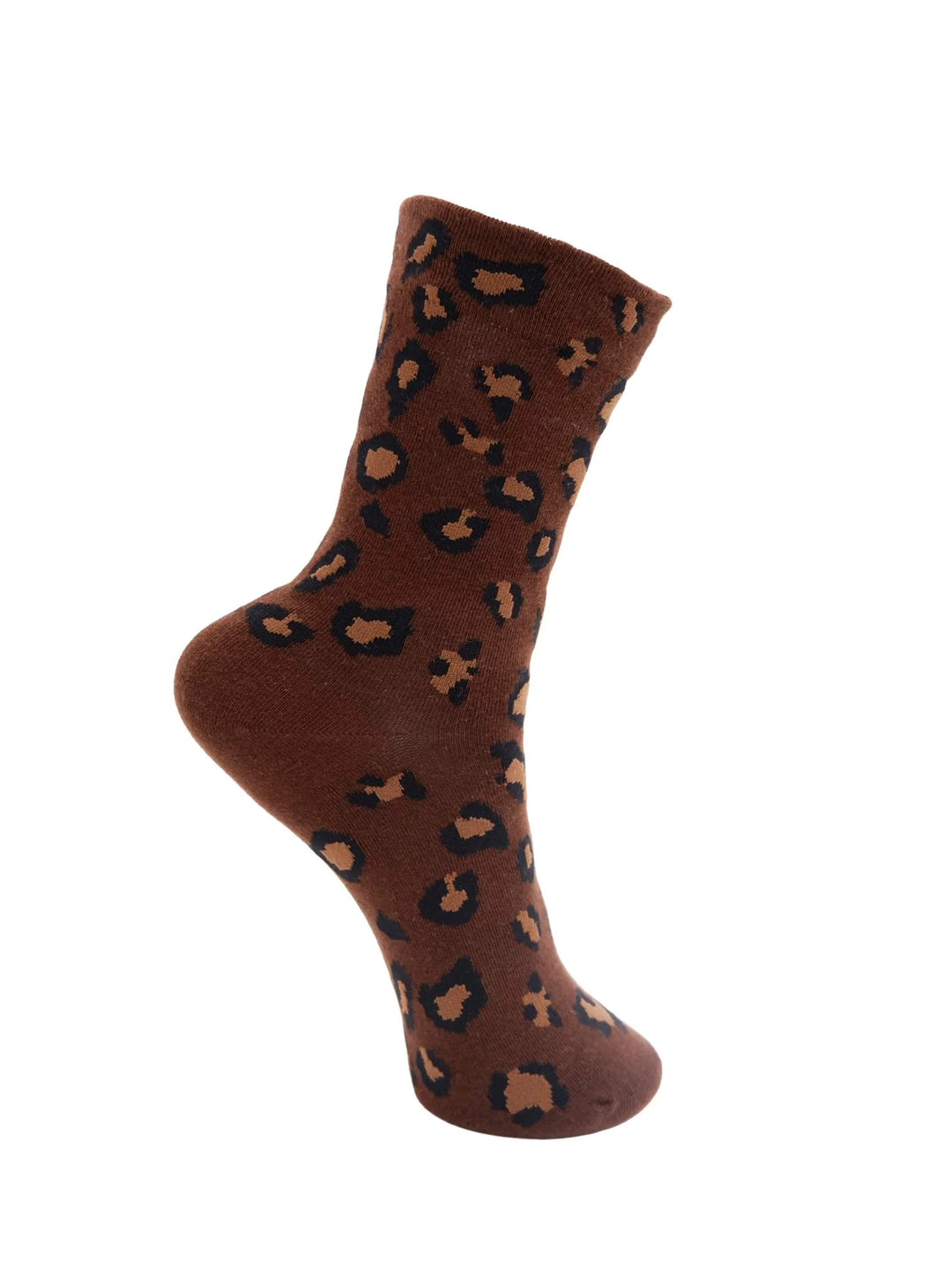 Black Colour - Calla Leo Strømper - Coffee - Onesize