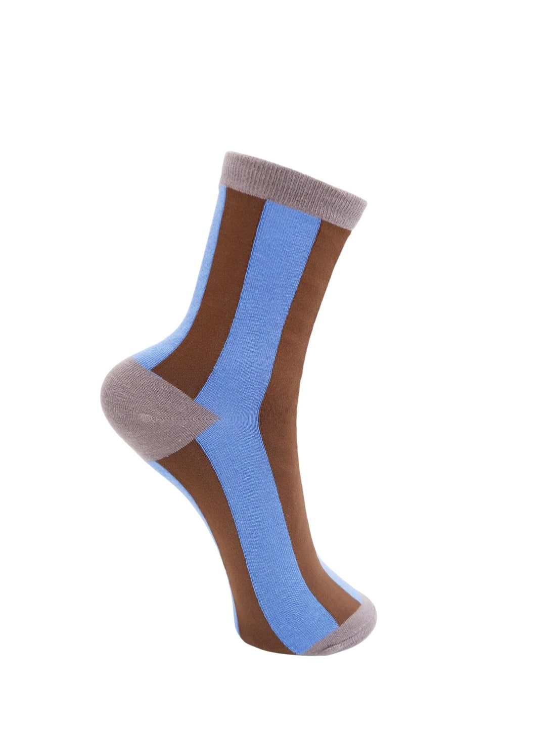 Black Colour - Yesenia Strømper - Blue/Brown - Onesize