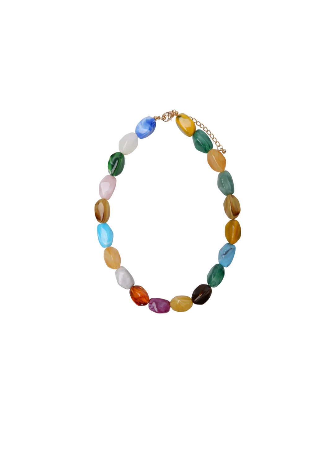 Black Colour - Lyon Necklace - Multi