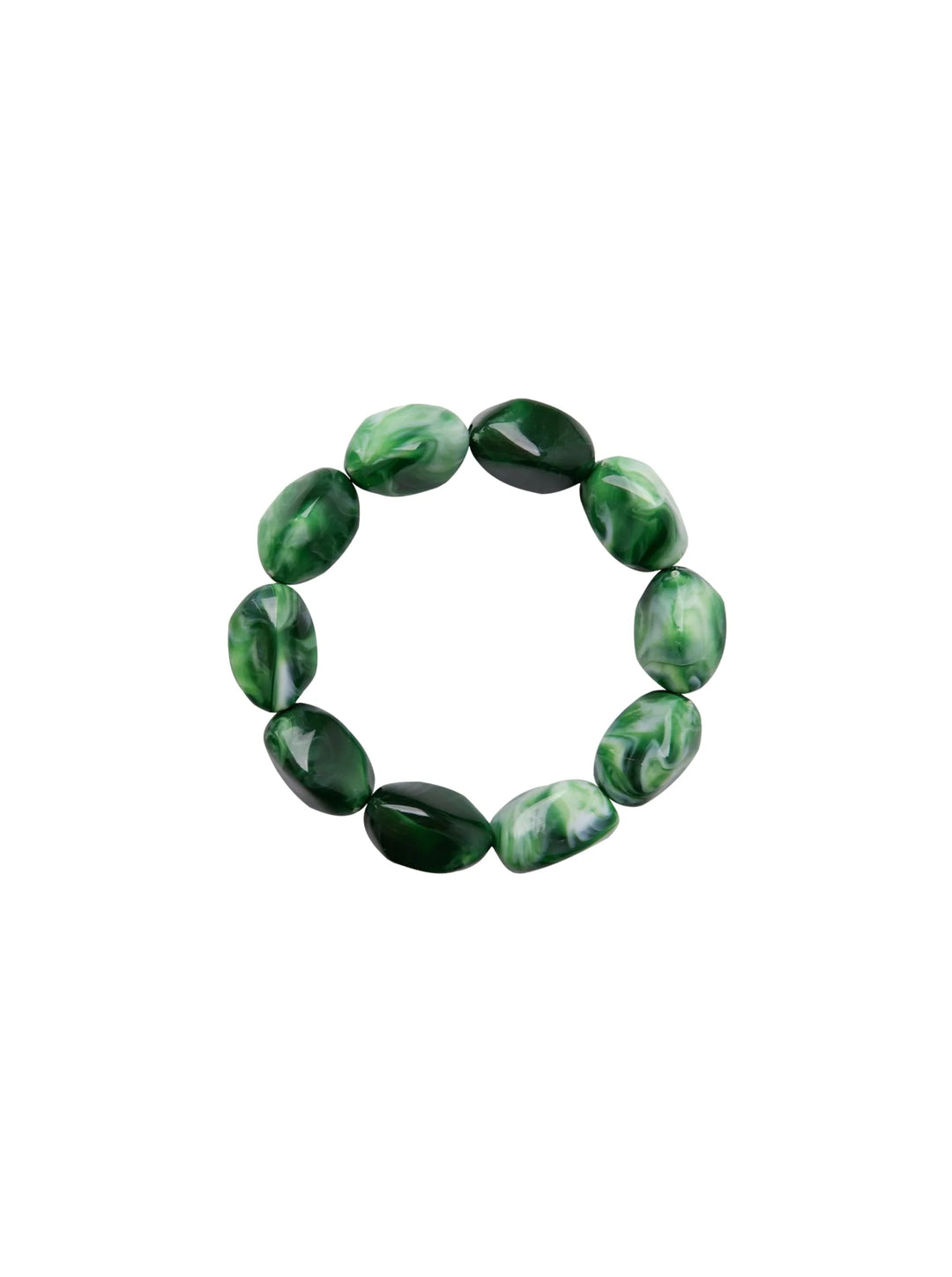 Black Colour - Lyon Bracelet - Green
