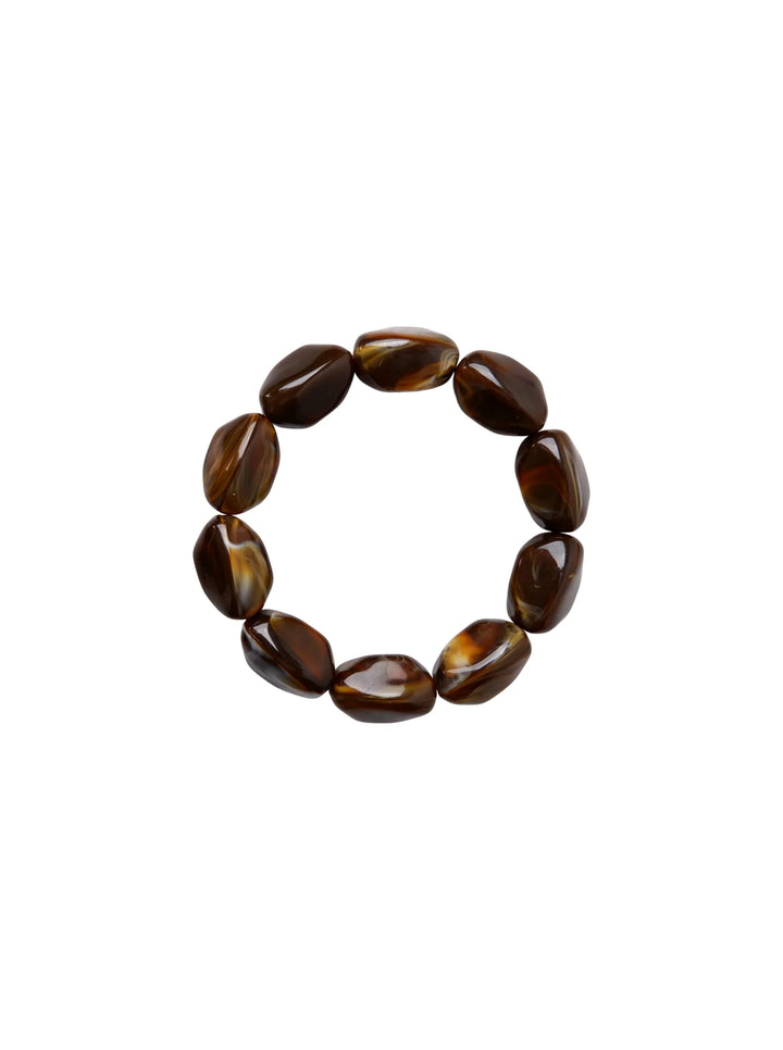Black Colour - Lyon Bracelet - Mocca