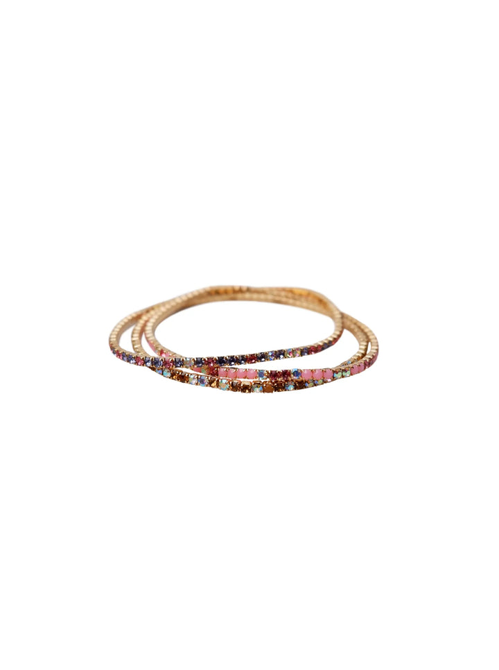 Black Colour - Shay Armbånd - Gold Mix - 3 stk