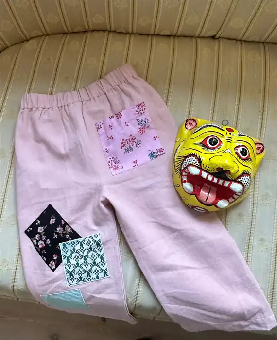Sissel Edelbo - Oda Mini Pants - Rose Patches
