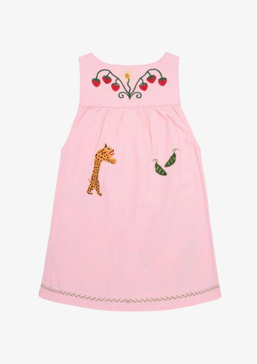 Sissel Edelbo - Magda Mini Kjole - Pink - 3-4 years