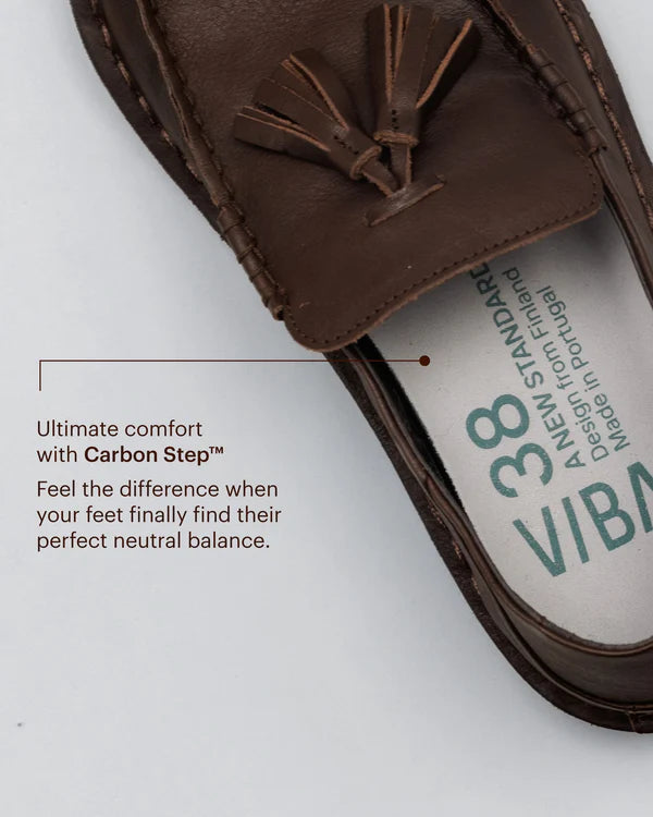 Viba - Tribeca Leather  - Cocoa Brown