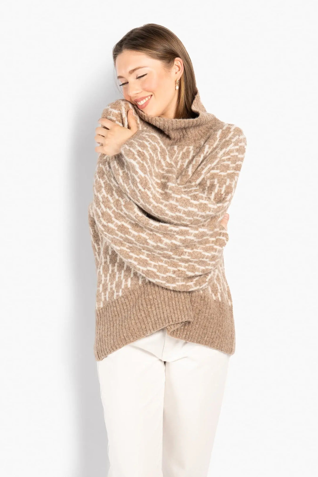 Hést - fam New Pattern - Light Brown Melange