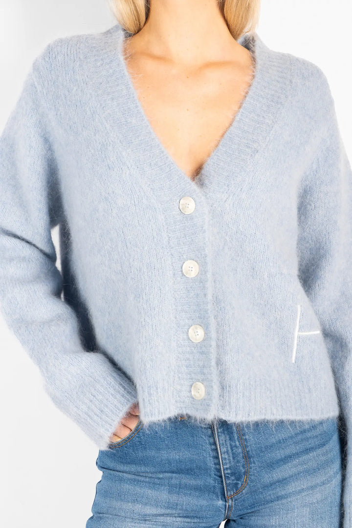 Hést - Pernille Short Cardigan - Skyway