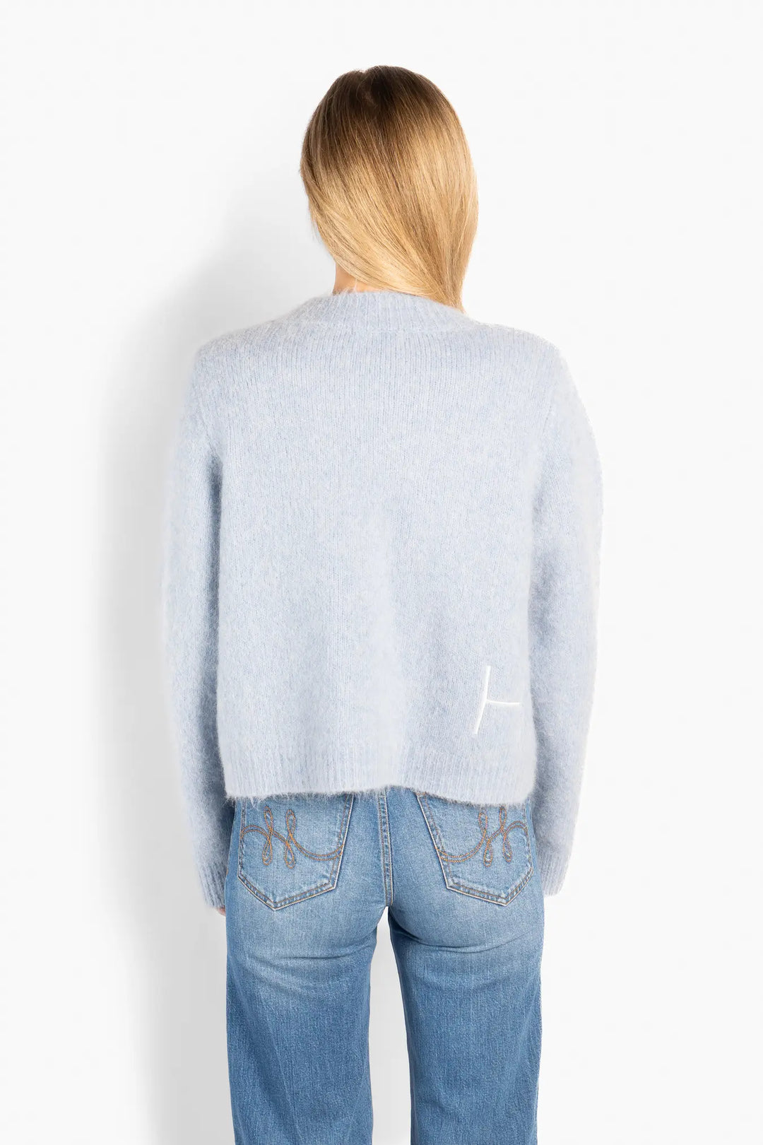 Hést - Pernille Short Cardigan - Skyway