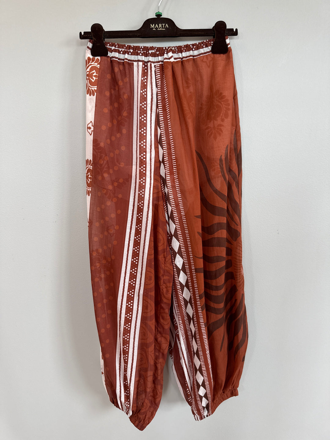 Marta - Fiorenza Pants - Brown