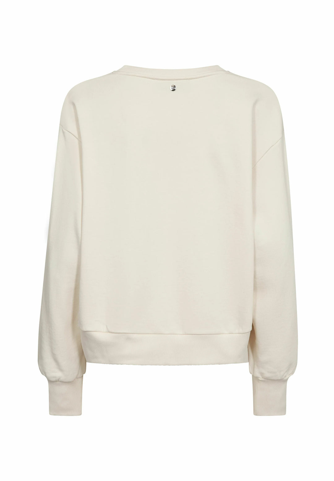 Mos Mosh - Cosette V-LS Spring Sweatshirt - Ecru