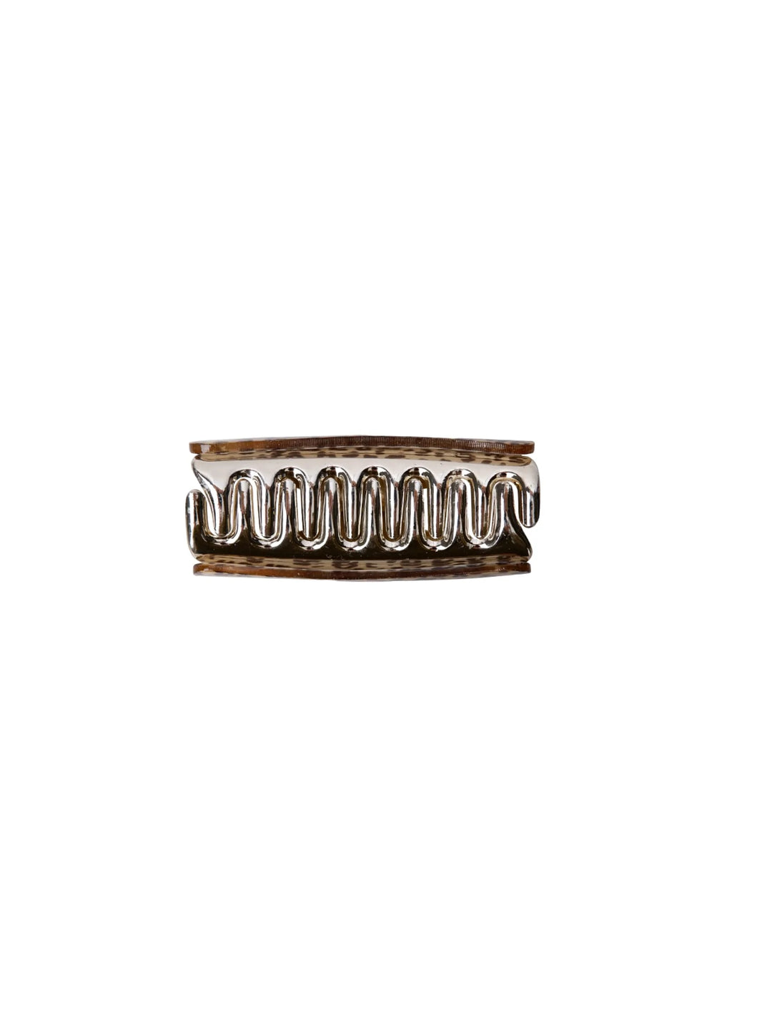 Black Colour - Kaz Hair Claw - Creme Leo