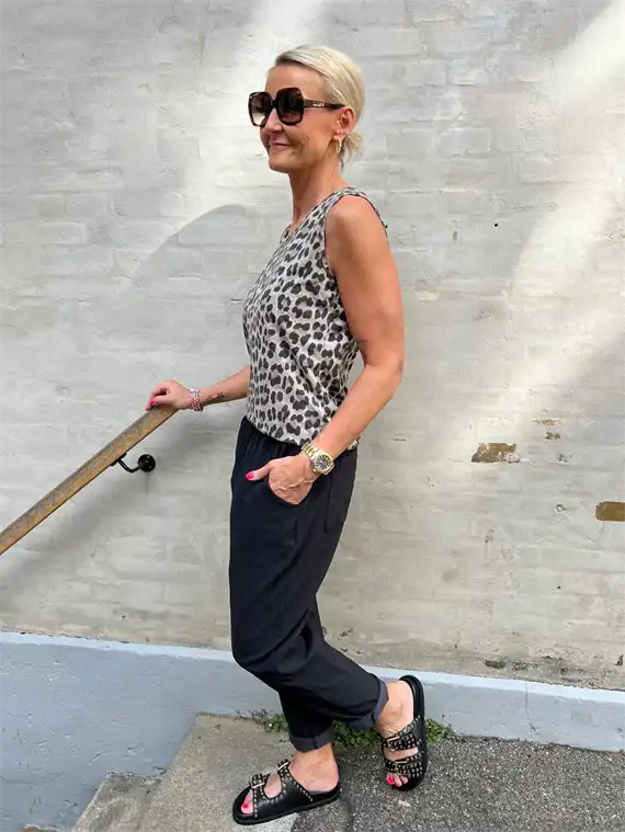 Marta - Angeline Top - Beige Camo