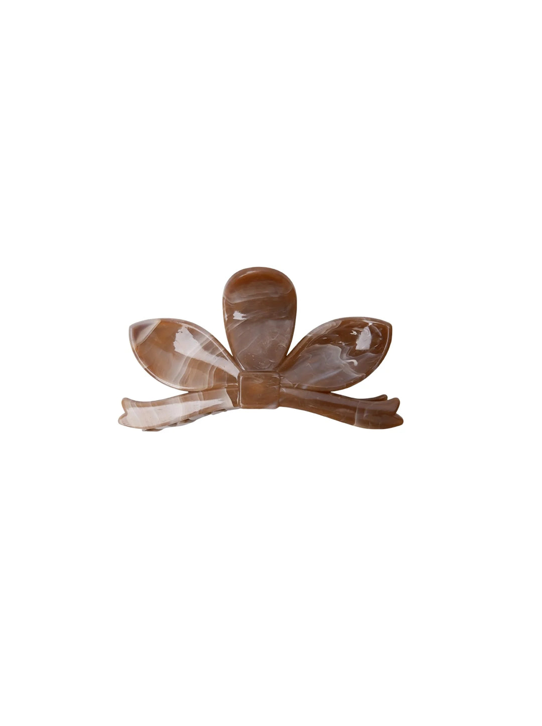Black Colour - Gale Hair Claw - Coffee
