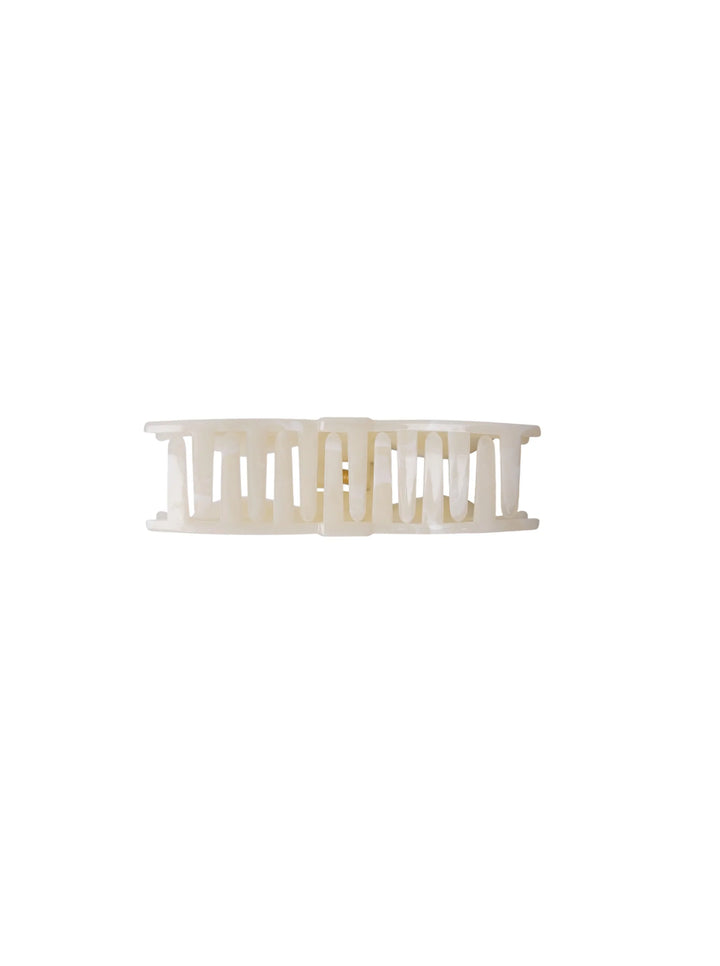 Black Colour - Gale Hair Claw - Creme